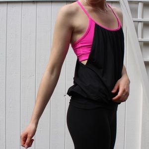 Lululemon No Limits Builtin Bra Racerback Tank Top